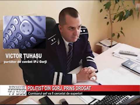 Polițist din Gorj, prins drogat